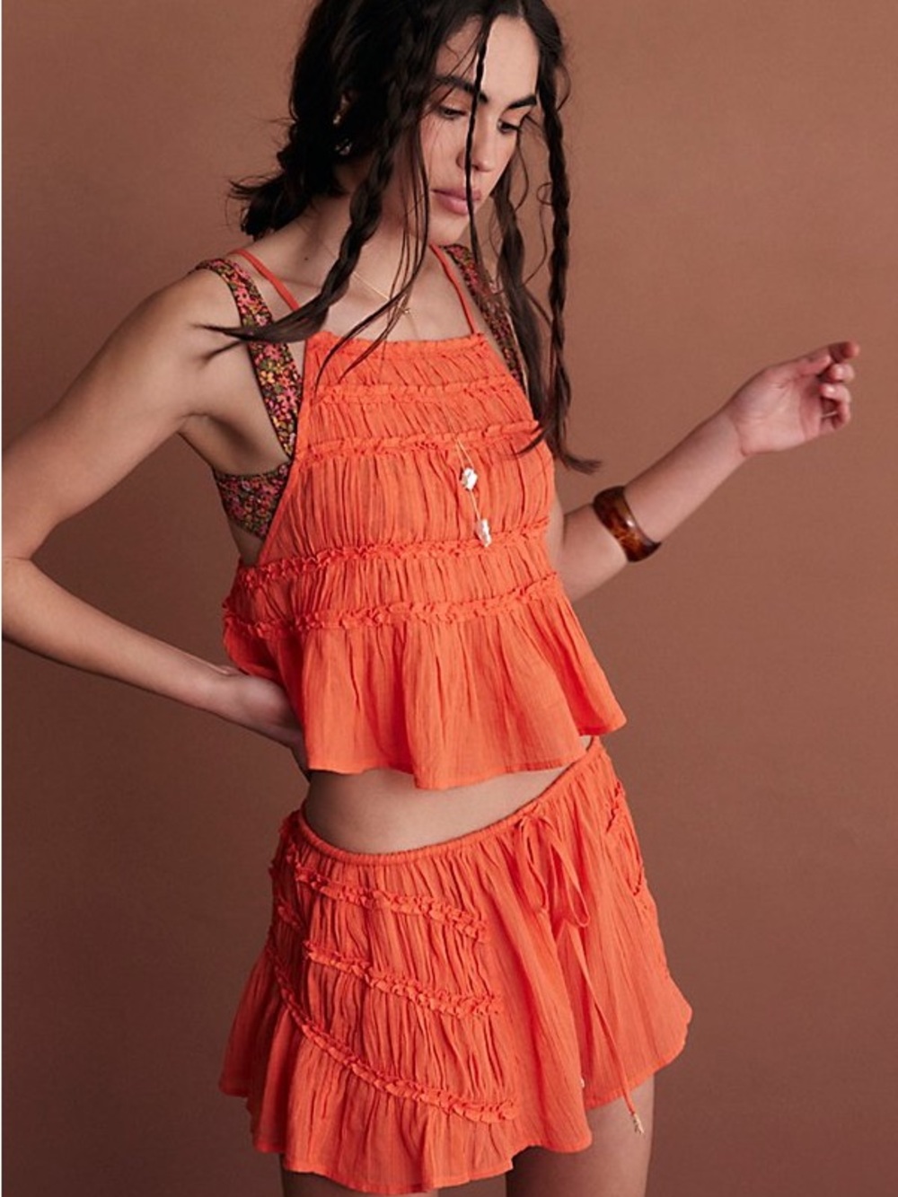 Free People Angelina Short Set M